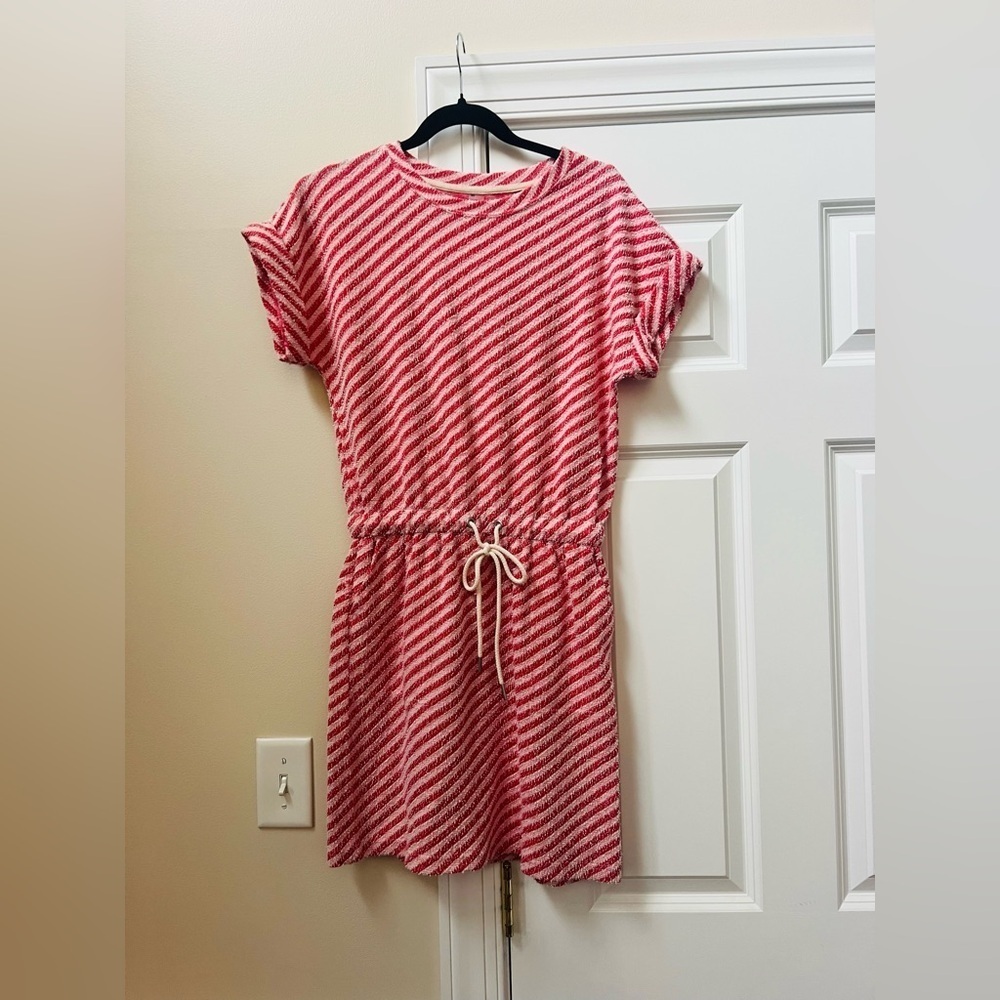 Lou & Grey Red and White Striped Top